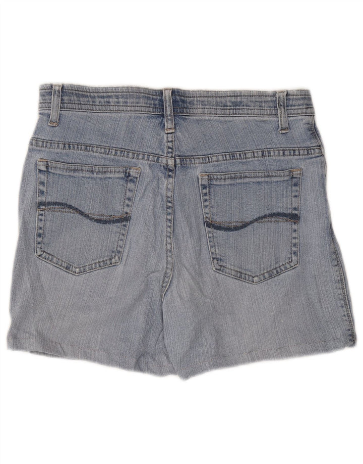 LEE Short en jean pour femme US 10 Large W34 Bleu Coton