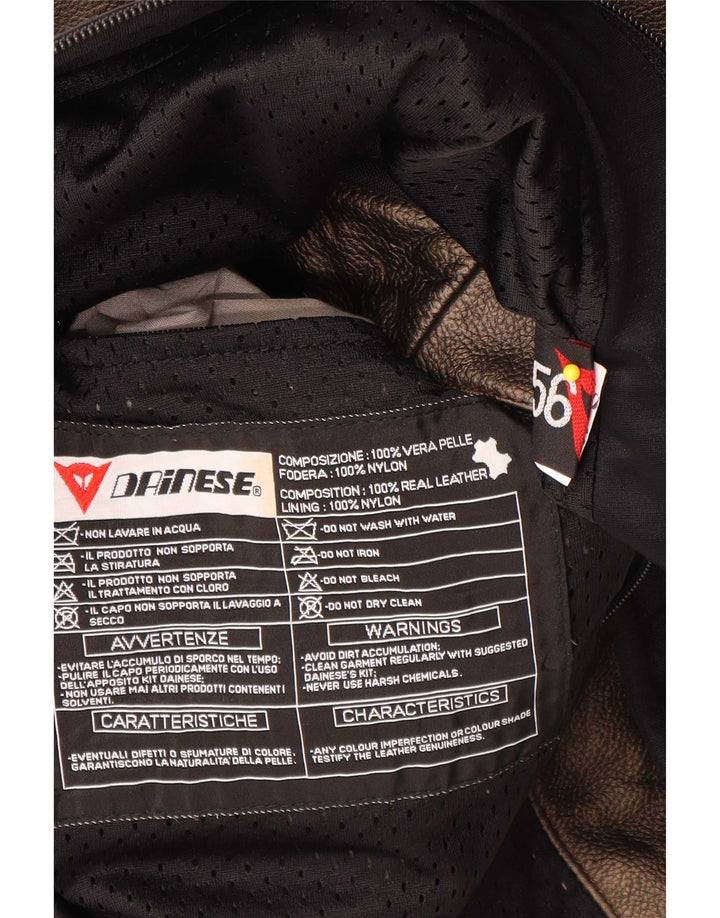 Dainese Graphic Racer Jacket IT 56 XL Marron Colorblock
