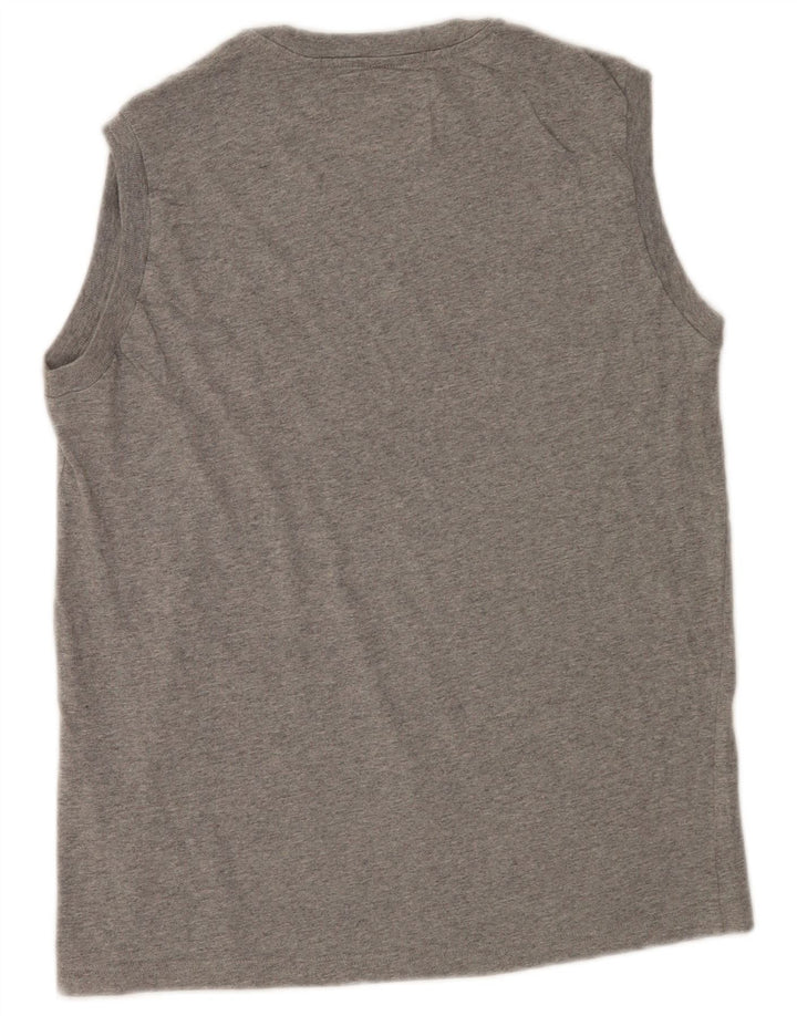 CHAMPION Débardeur Graphique Homme Grand Gris Coton