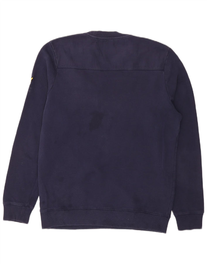 LYLE & SCOTT Sweat-Shirt Homme Bleu Marine Moyen Coton