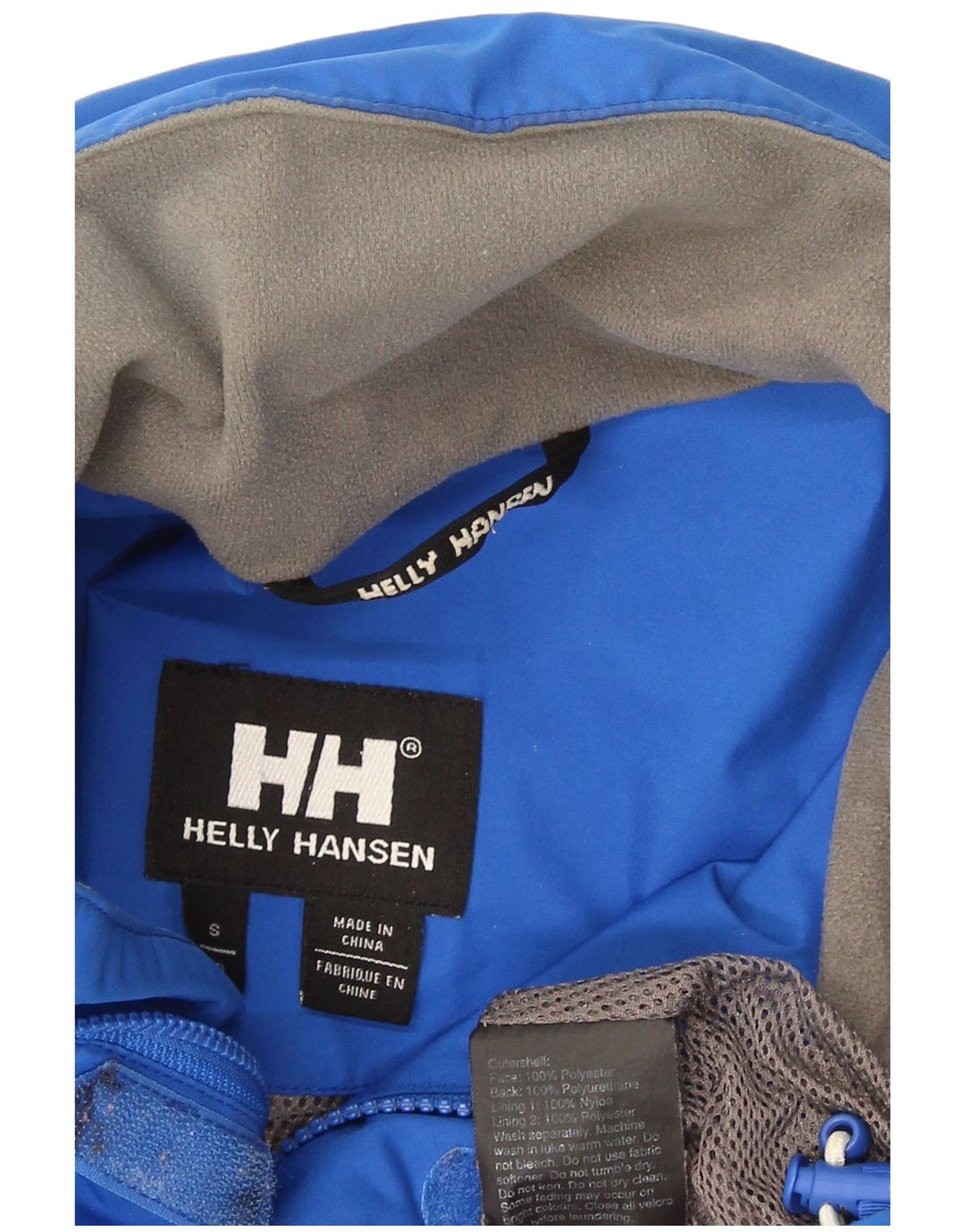Helly Hansen Veste de pluie pour homme UK 36 Petit Bleu Polyester Sports