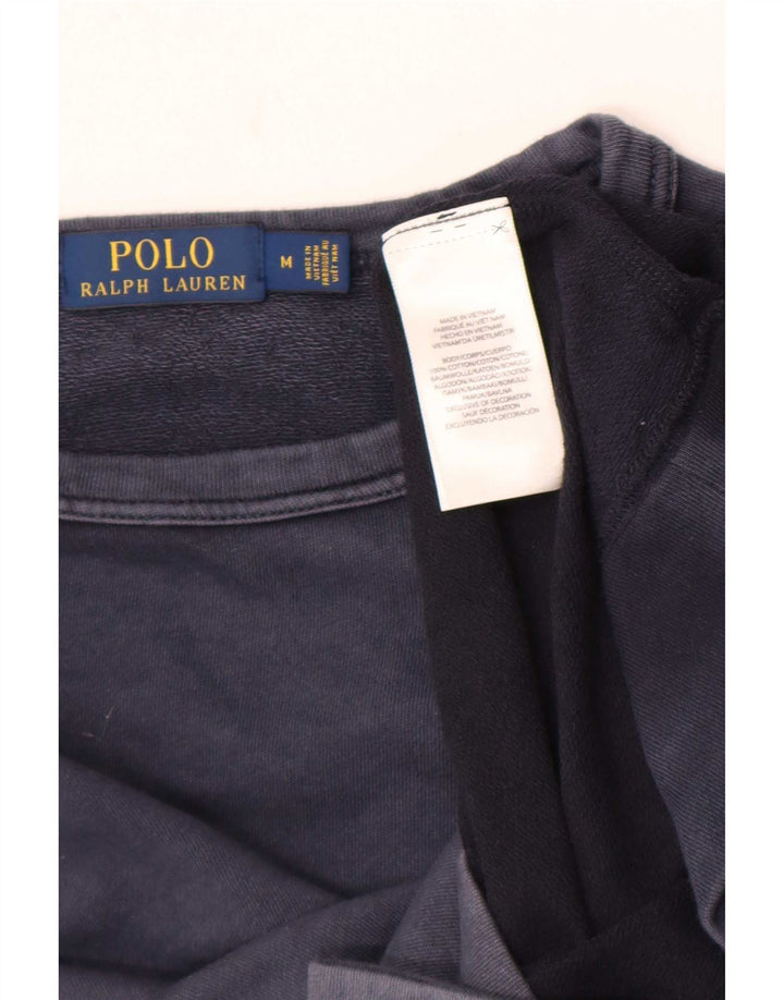 Polo Ralph Lauren Sweat-Shirt Homme Bleu Marine Moyen Coton