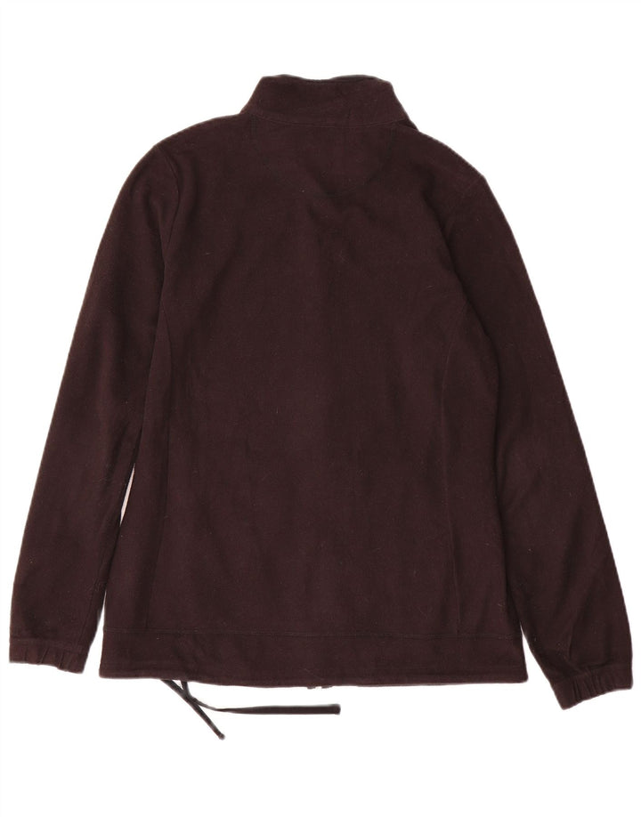 Champion Veste polaire pour femme UK 12 Medium Noir Polyester