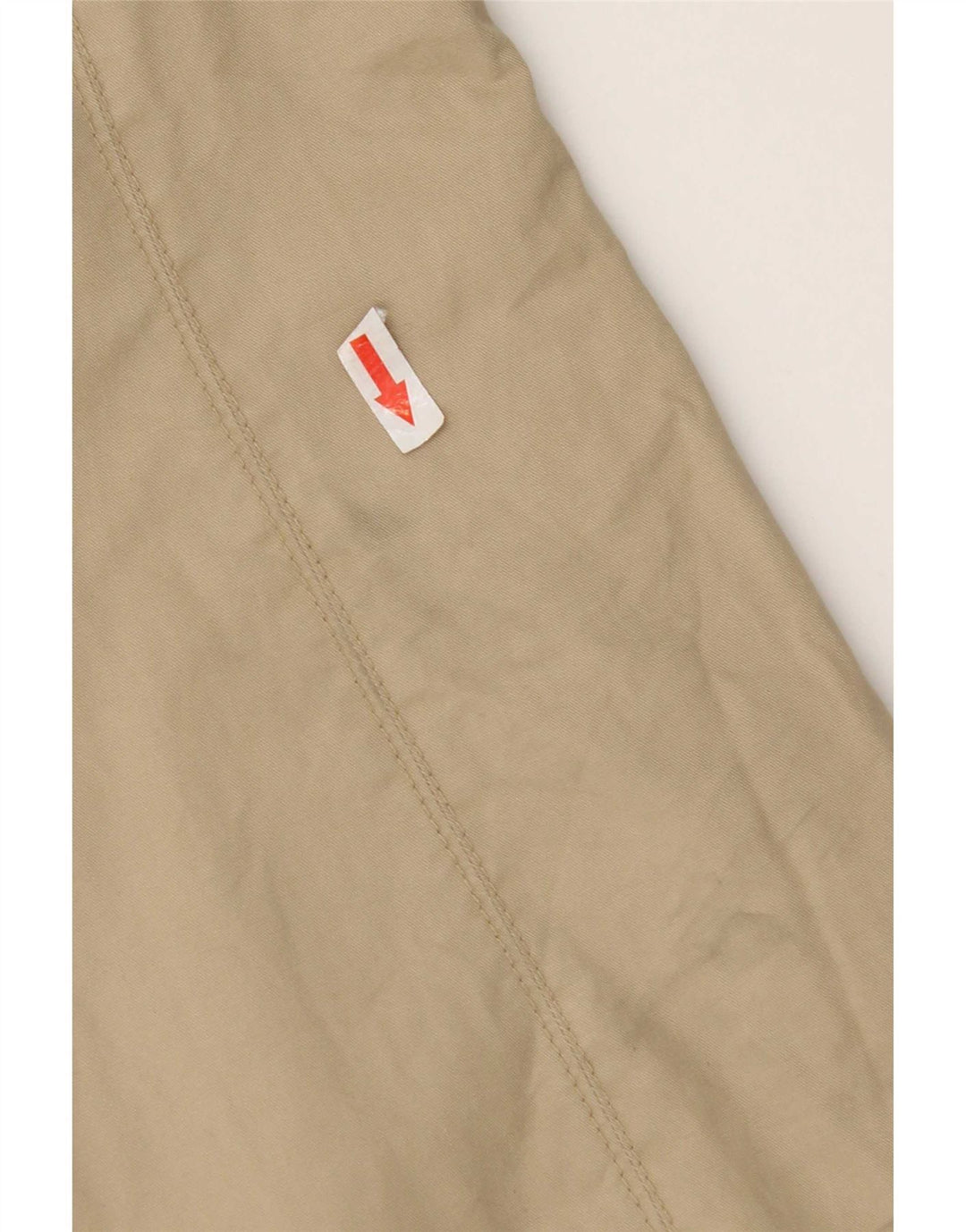 Zara Femme Trench Coat UK 16 Grand Coton Beige