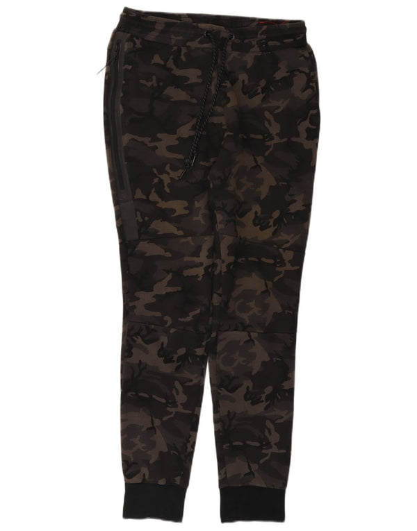 Nike Pantalon de survêtement pour homme Taille S Noir Camouflage Coton