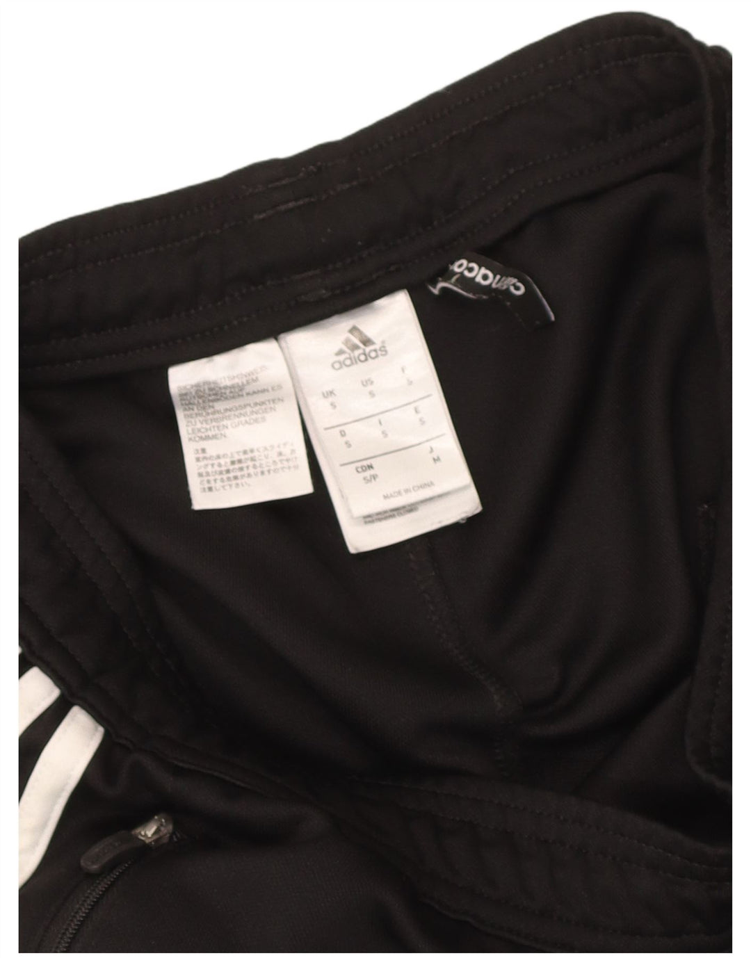 Adidas Pantalon de survêtement Climacool pour homme Petit Noir Polyester Colorblock