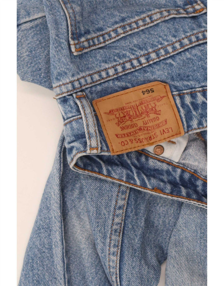 Levi's Jean Droit 564 Coupe Relax Femme W28 L29 Bleu