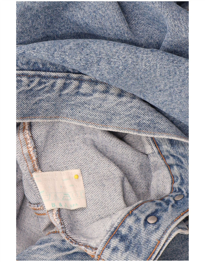 veste en denim homme vintage UK 42 XL Coton Bleu