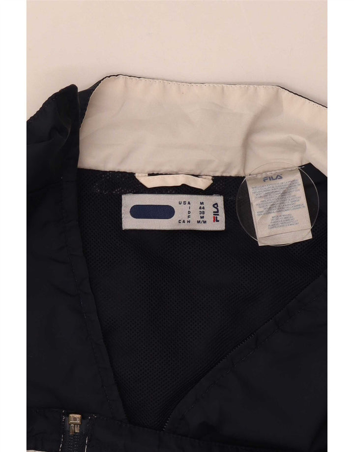 Fila Veste de survêtement pour femme IT 44 Bleu marine moyen Colourblock