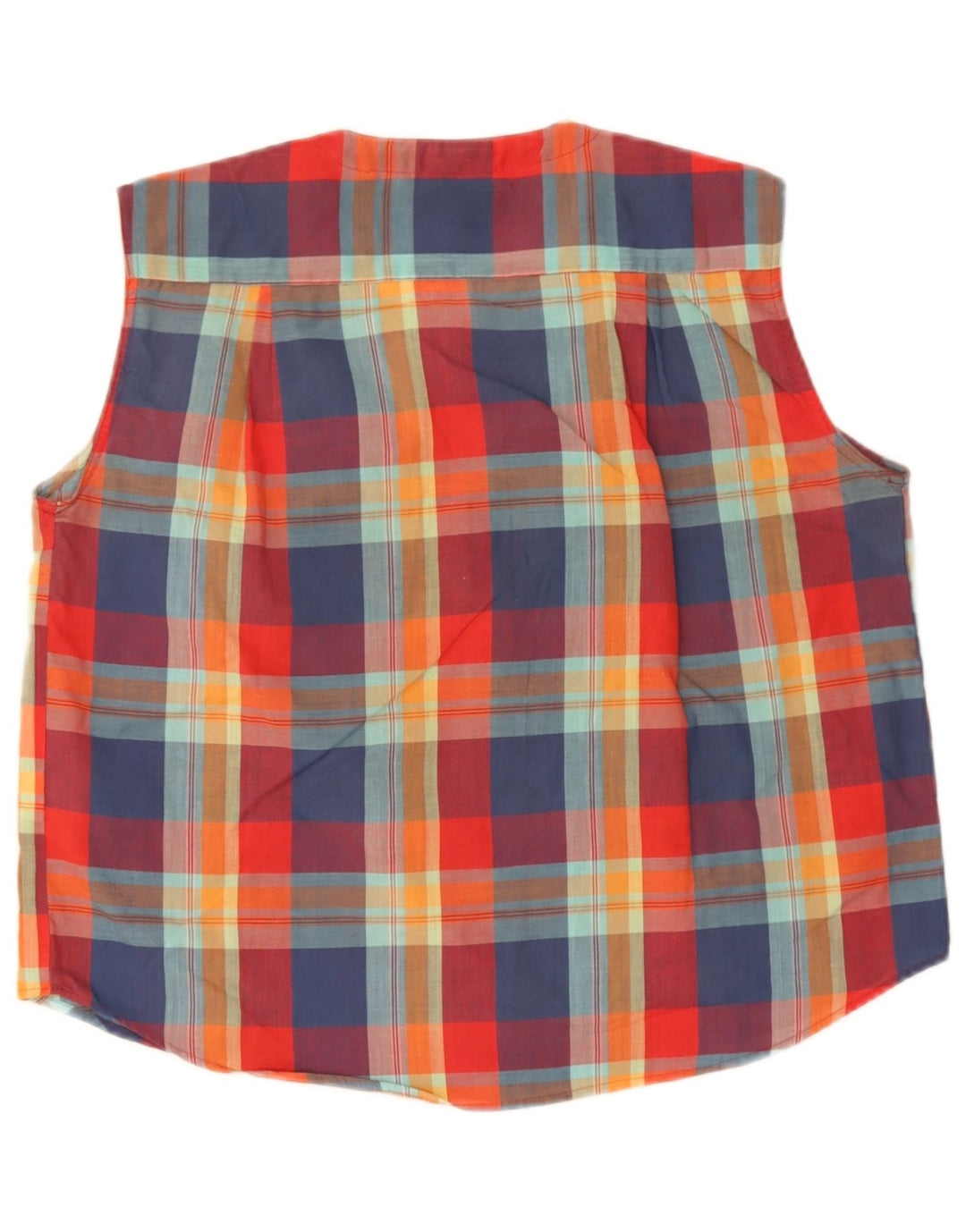 Antica Camiceria Chemise Pull Femme UK 18 XL Carreaux Multicolores