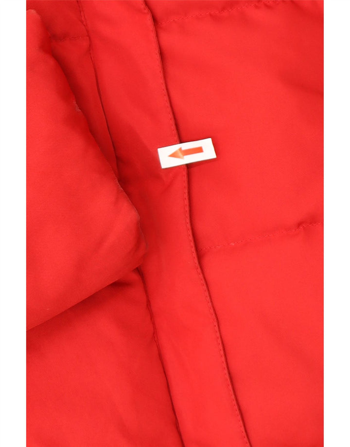Champion Veste matelassée à capuche pour femme UK 14 Rouge moyen Polyester