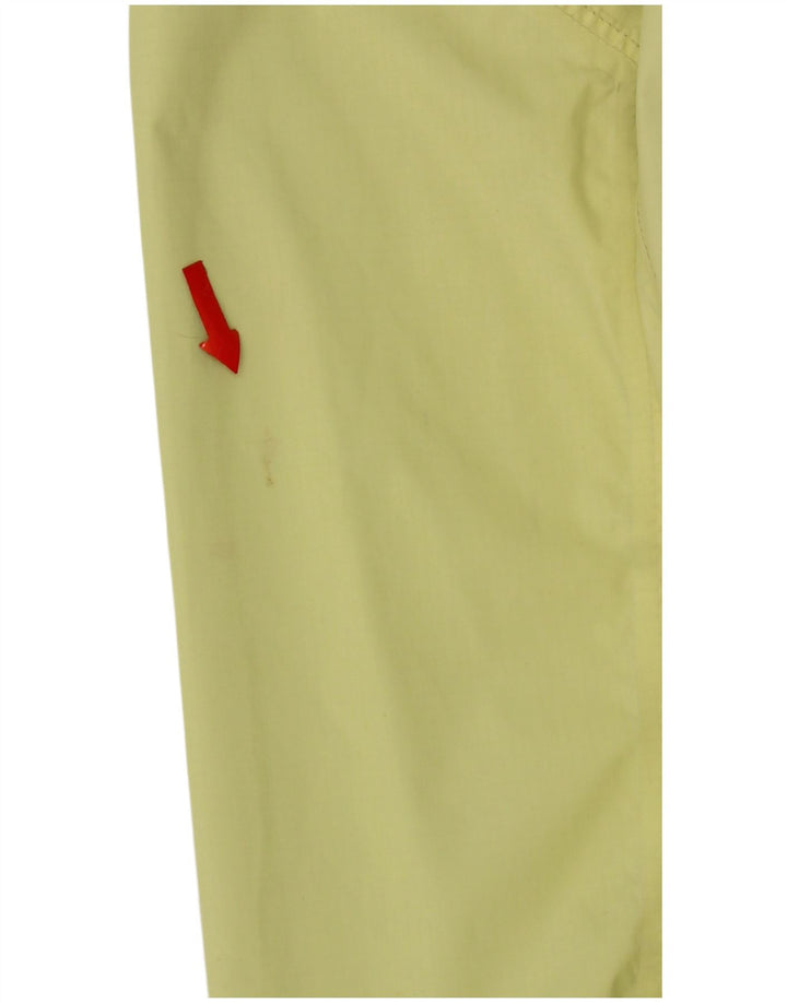 The North Face Veste de pluie à capuche pour femme UK 14 Medium Yellow Nylon