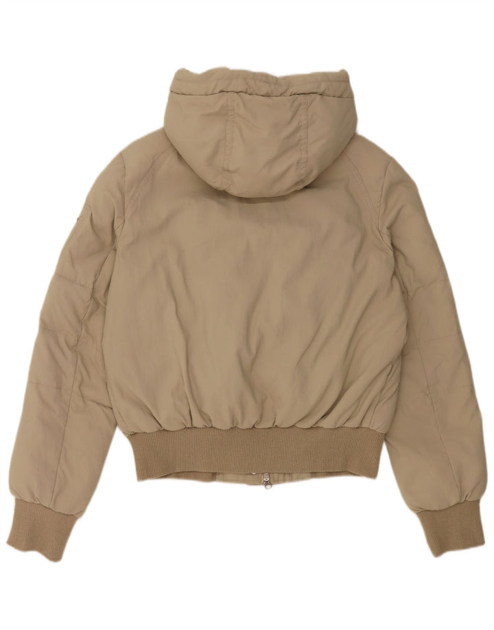 Marlboro Classics Veste matelassée à capuche pour femme EU 46 XL Nylon beige