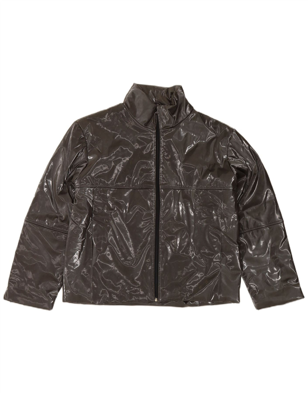 Crazy World Veste Bomber Oversize Femme UK 14 Polyester Noir Moyen