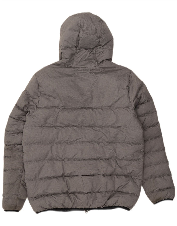 Nike Veste matelassée à capuche pour femme UK 18 XL Gris Polyester