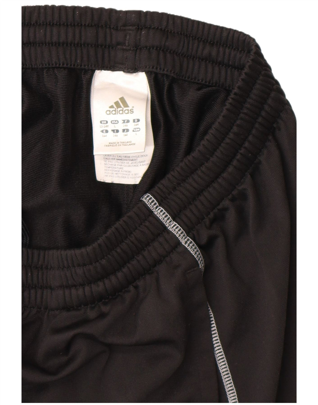 Adidas Pantalon de Survêtement Climalite Garçon 13-14 Ans Noir Polyester