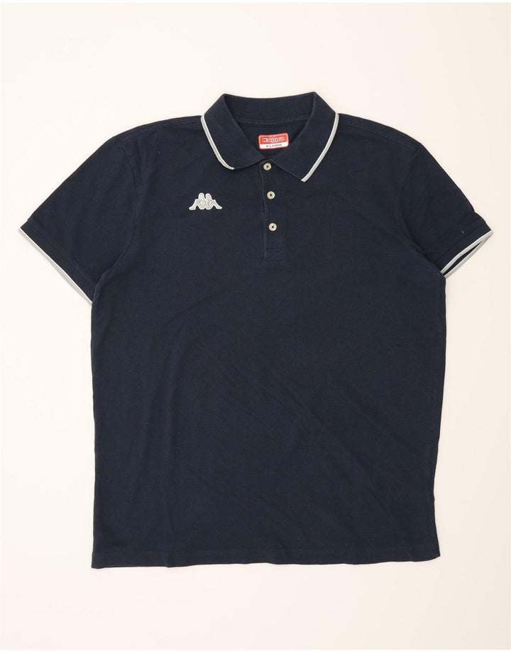Kappa Polo Homme XL Bleu Marine