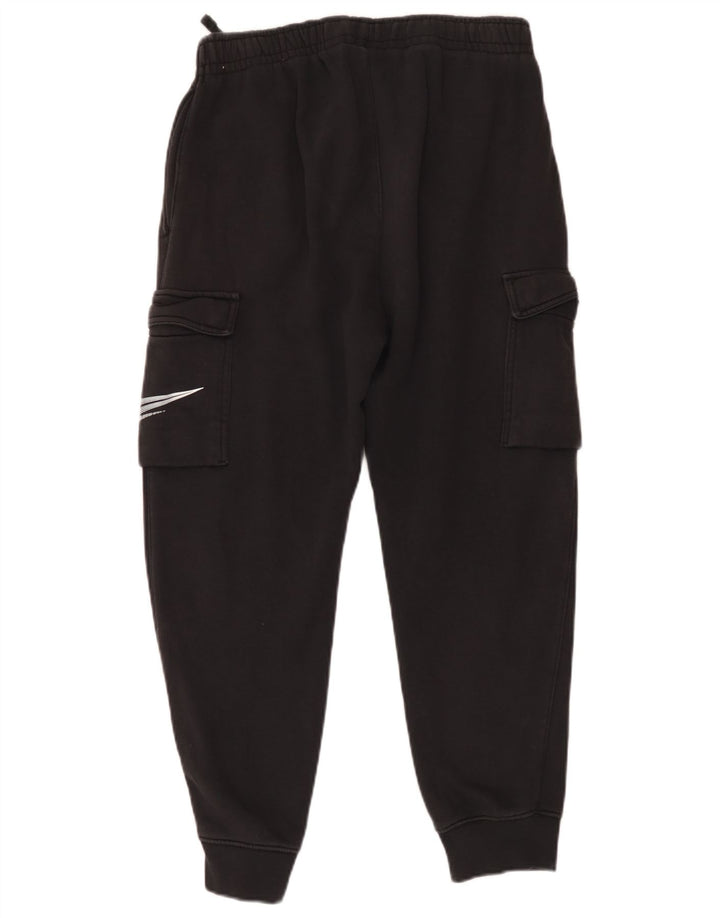 Nike Pantalon de survêtement cargo graphique pour homme en coton noir moyen