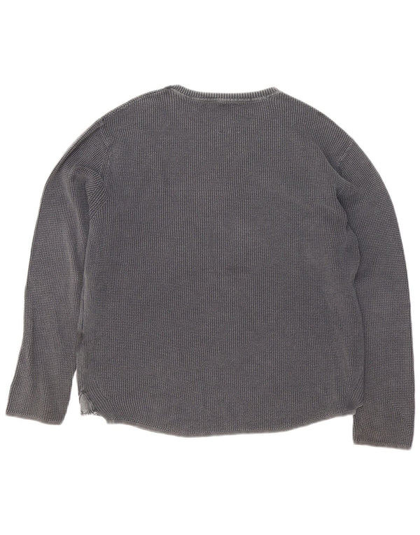 Zara Pull col bateau pour garçon 13-14 ans Gris Coton