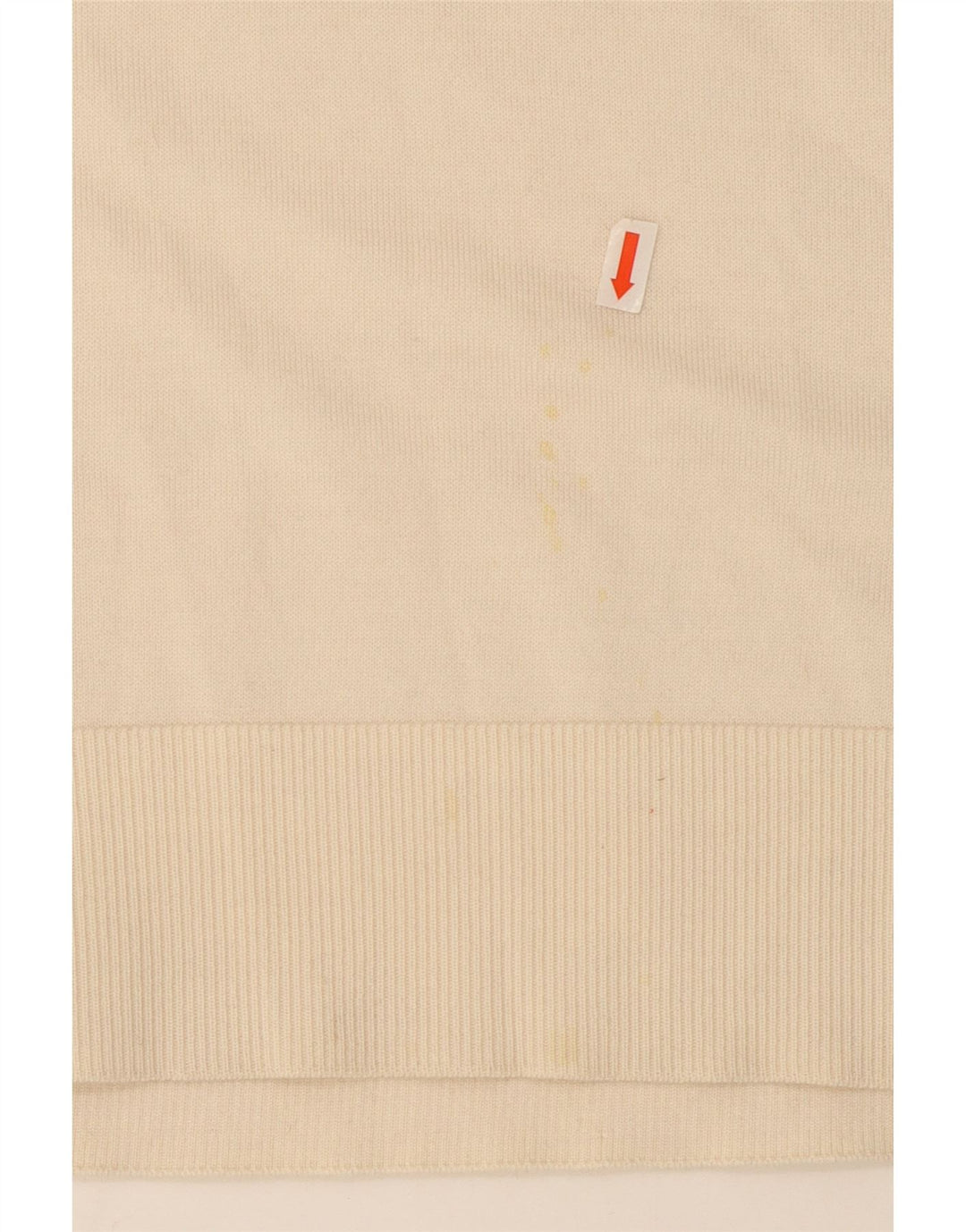 Marks & Spencer Pull à col polo pour femme UK 12 Medium Off White