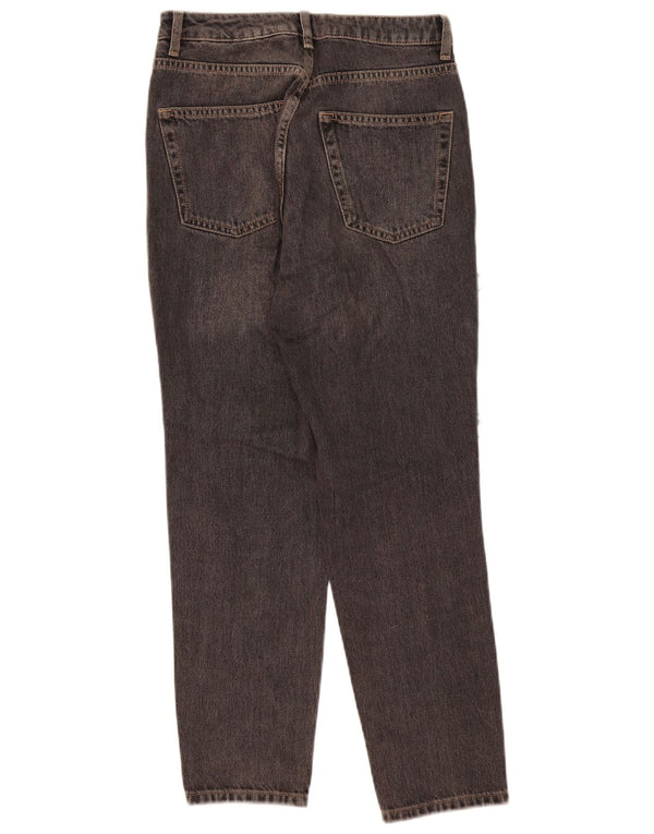 Topshop Jean fuselé Mom en détresse pour femme W28 L27 en coton gris