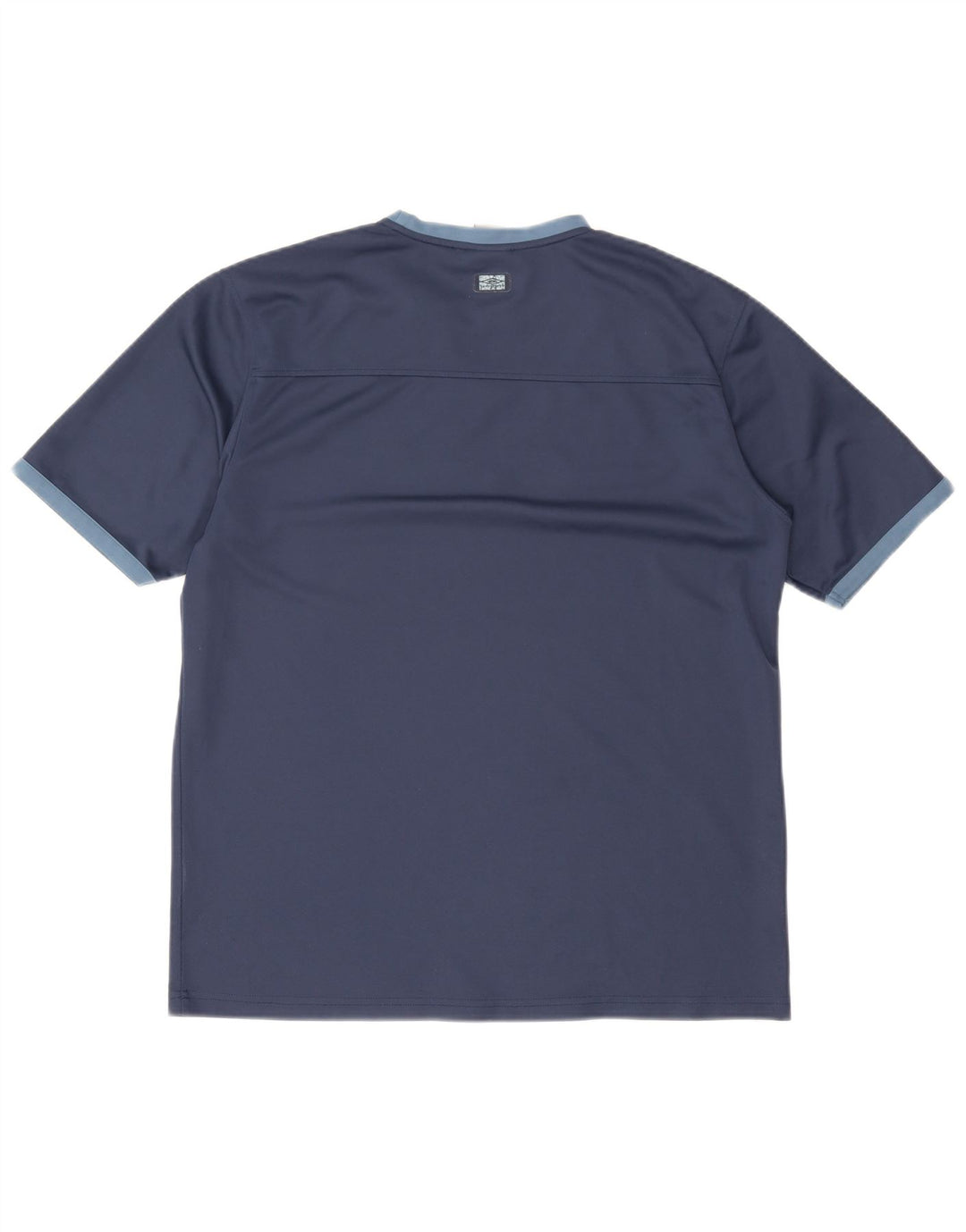 Umbro Homme Graphic T-Shirt Top XL Bleu Marine Colorblock Polyester
