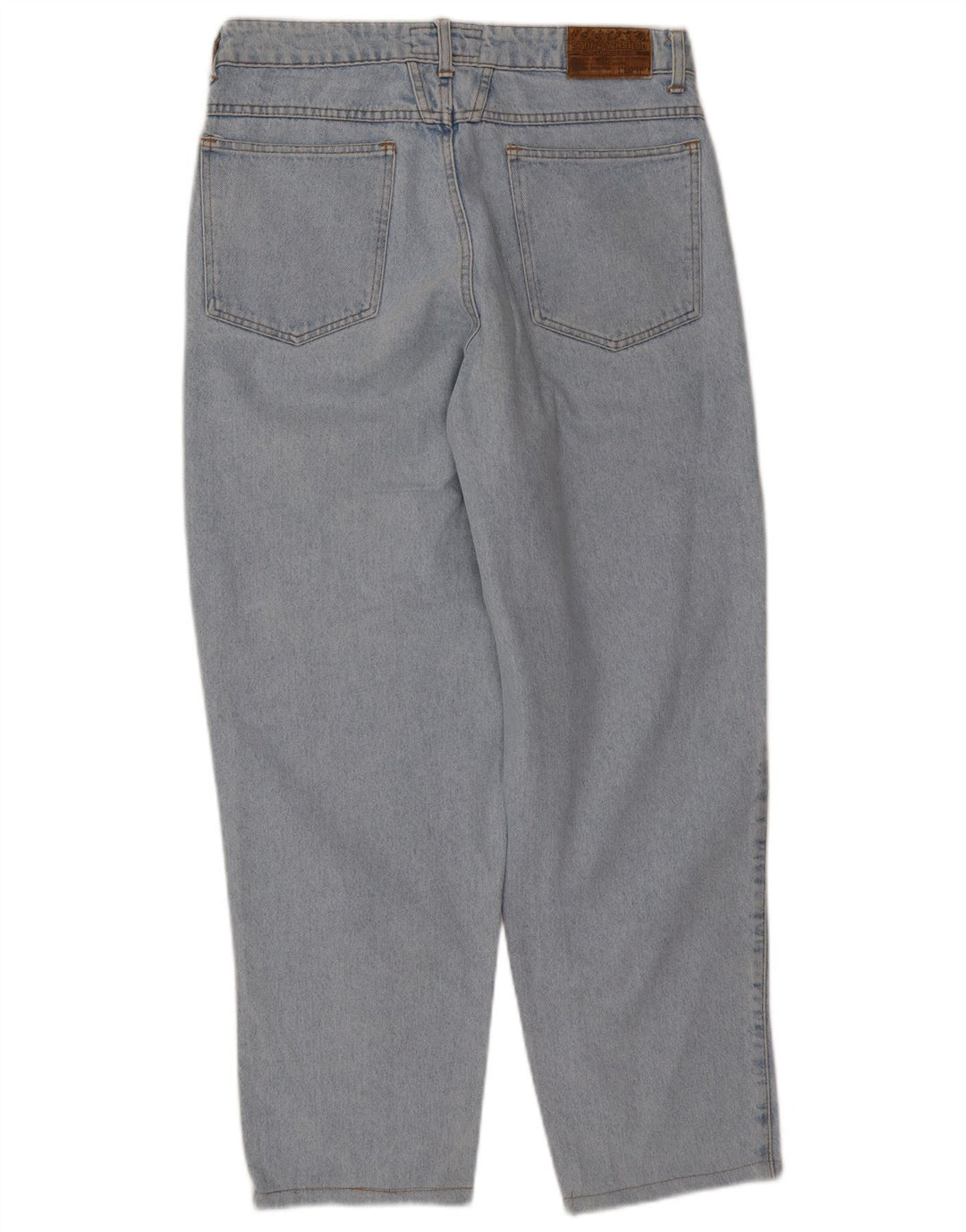 CLOSED Jean taille haute coupe ample pour femme W32 L30 Bleu