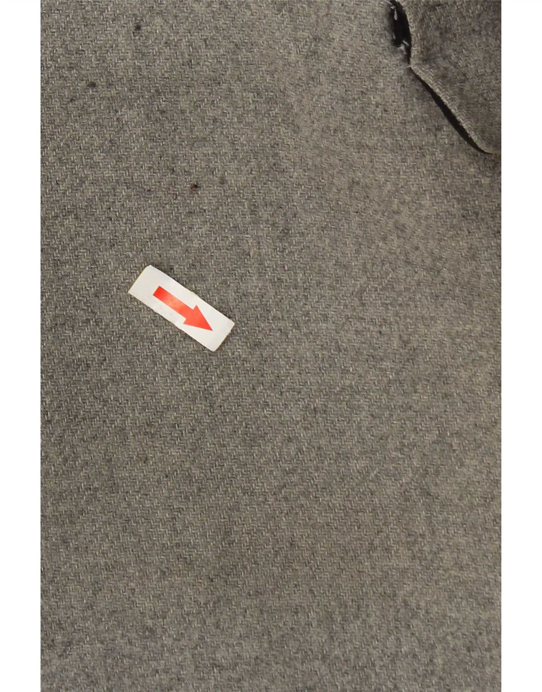 Zara Manteau croisé pour femme UK 14 Polyester gris moyen