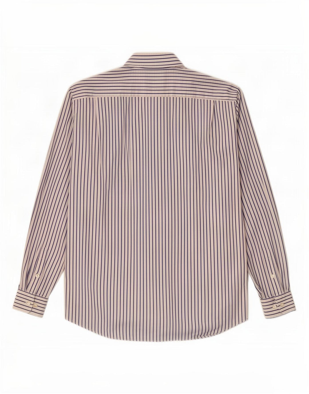 Lacoste Chemise Homme Taille 42 Grand coton à fines rayures blanches