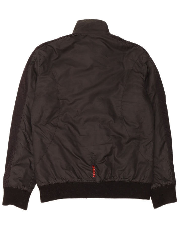 DATCH Veste Bomber Homme UK 40 Large Noir Polyester