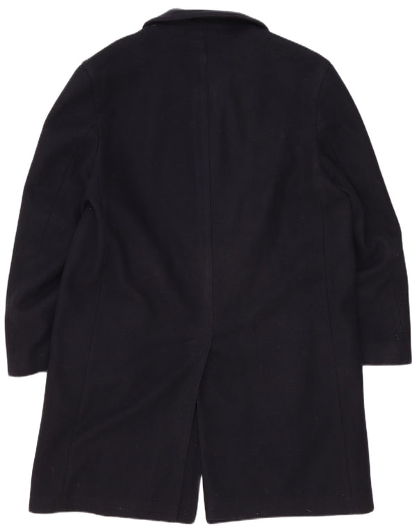 Lord Manteau Homme UK 40 Grande Laine Vierge Bleu Marine