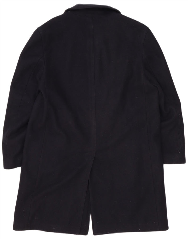 Lord Manteau Homme UK 40 Grande Laine Vierge Bleu Marine