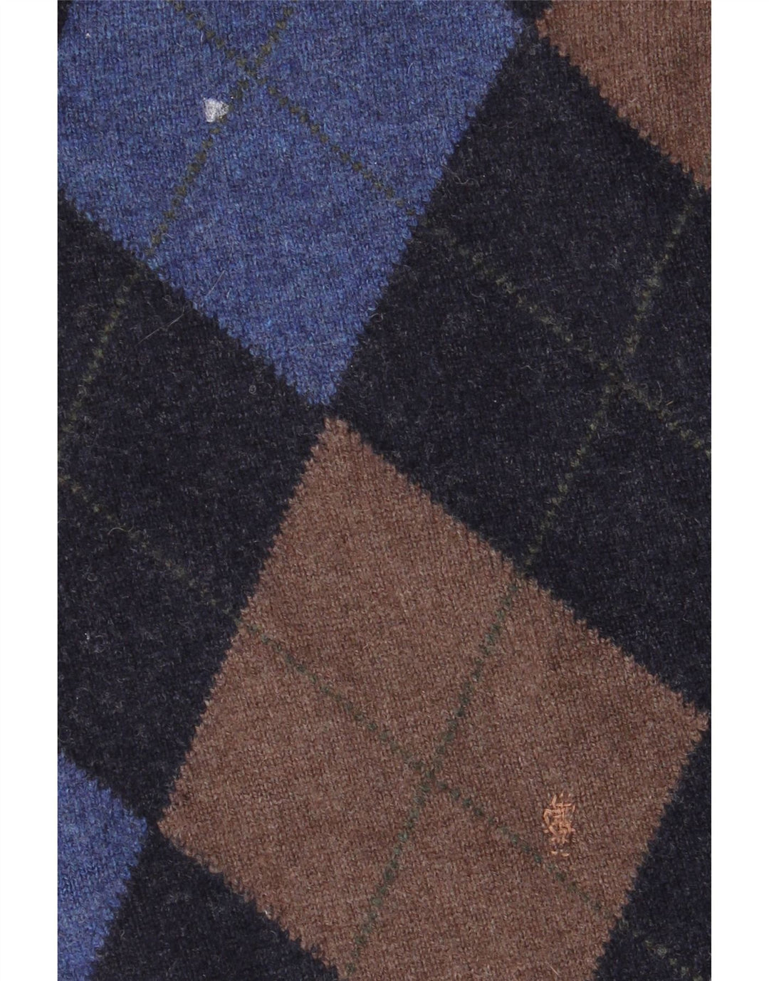 WILLIAM LOCKIE Débardeur Homme IT 52 Large Bleu Marine Laine d'Agneau