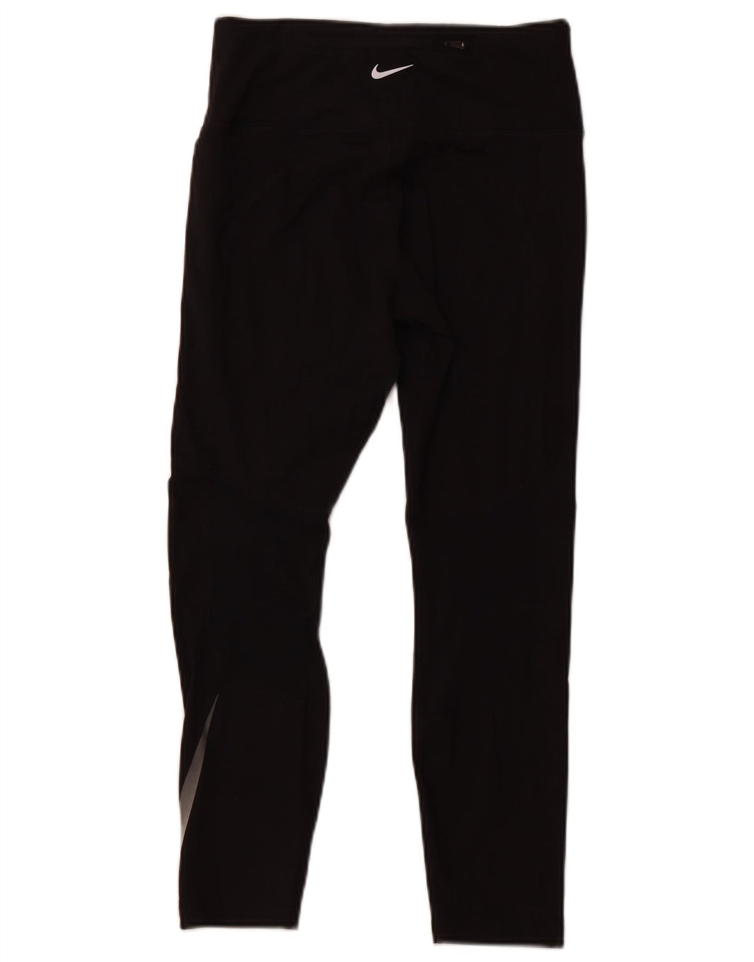 NIKE Legging court Dri Fit pour femme UK 12 Polyester noir moyen