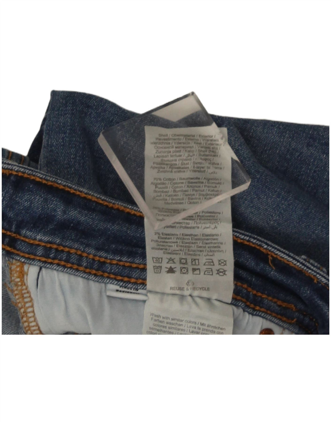 Jack & Jones Jean Slim GLENN W31 L32 Homme Bleu Coton