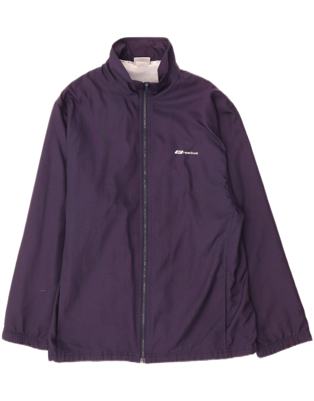Reebok Veste de pluie pour homme UK 38 Bleu marine moyen Polyester