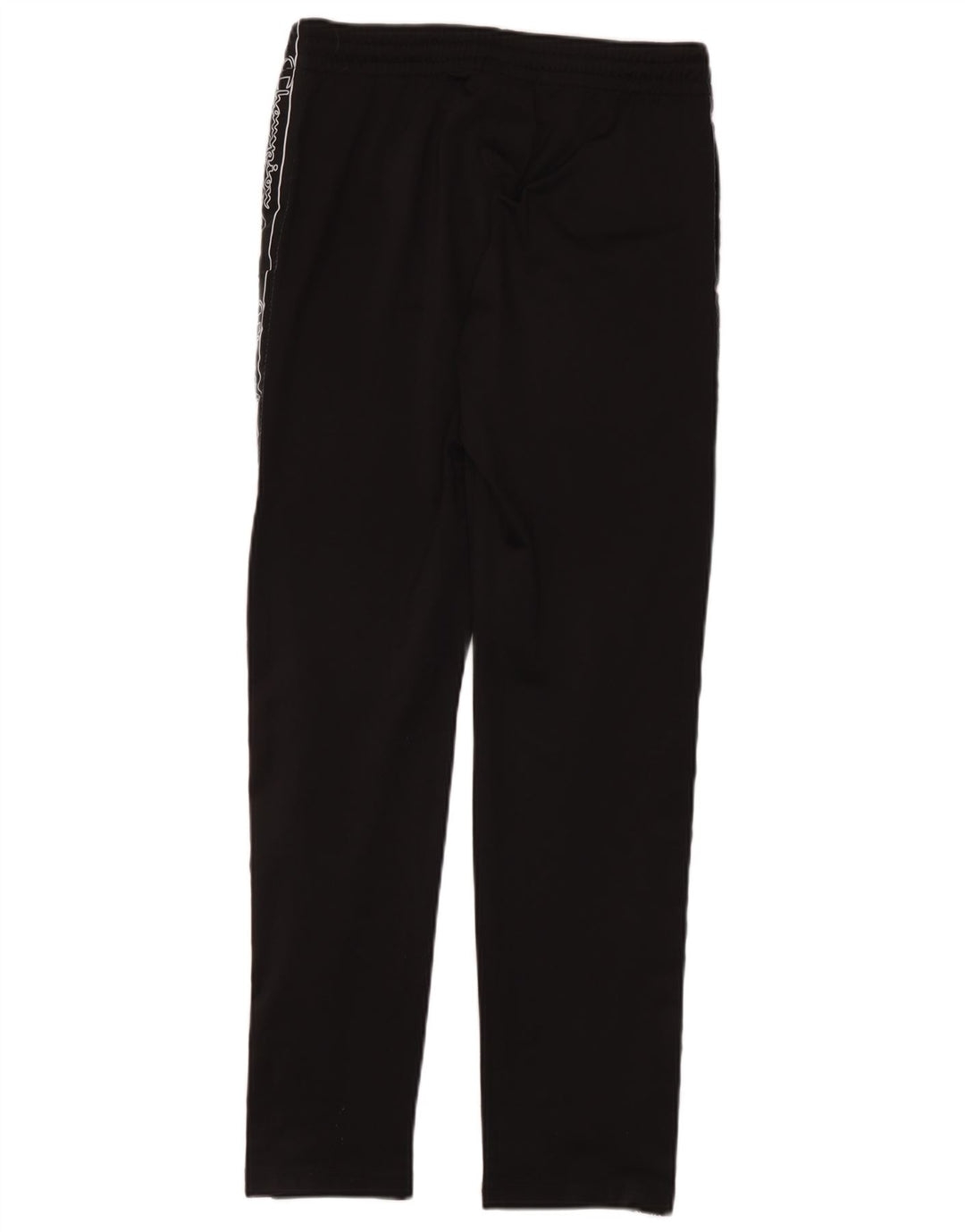 Champion Pantalon de Survêtement Graphique Homme Petit Noir Polyester