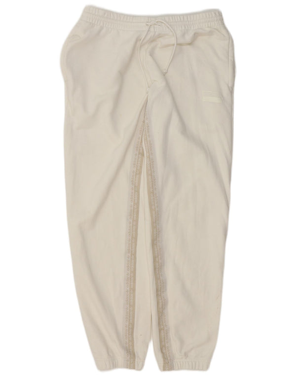 Adidas Pantalon de survêtement pour femme Joggers UK 14 Large Off White Sports