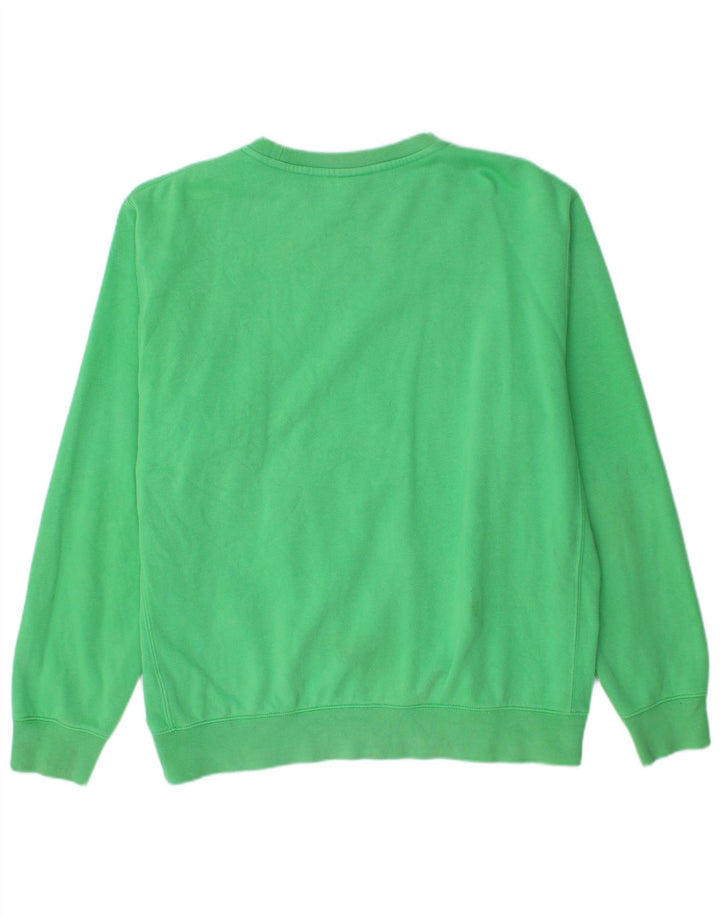 Nike Sweat-shirt coupe ample en coton vert moyen pour homme