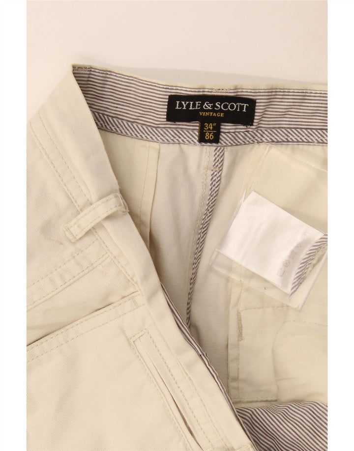 Lyle & Scott Short Chino Homme W34 Large Beige