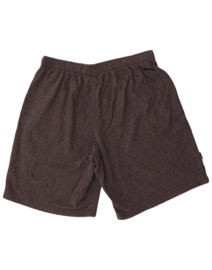 PUMA Short de sport pour hommes, grand, gris