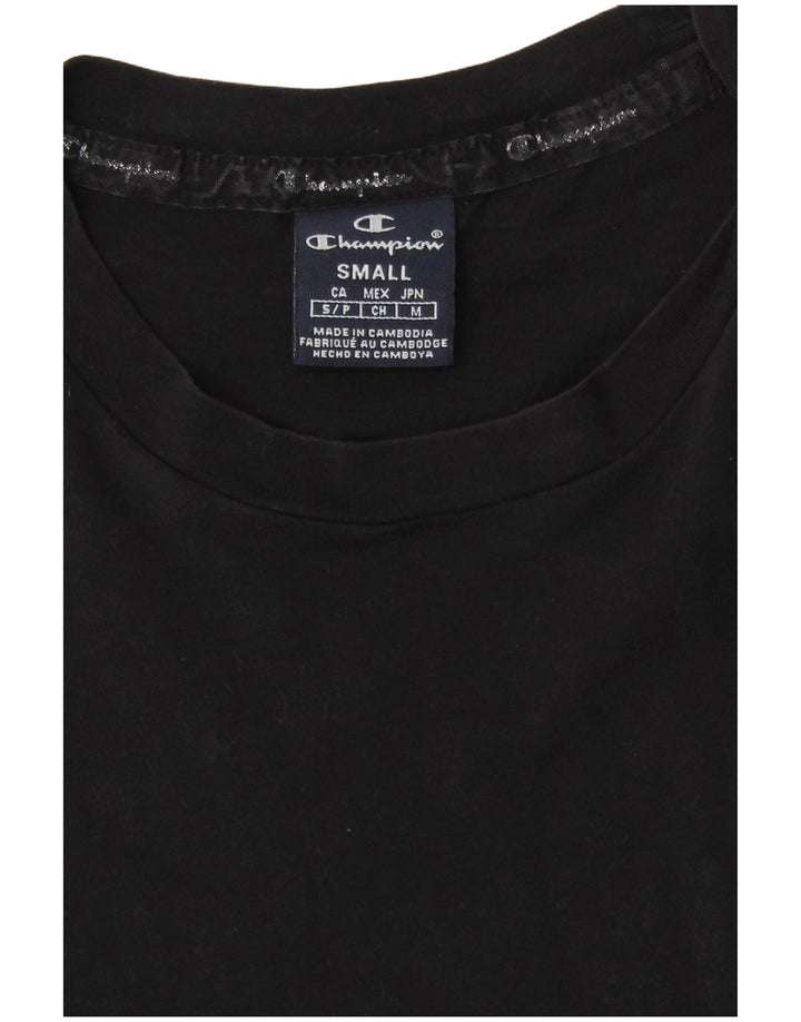 Champion T-Shirt Graphique Homme Petit Noir