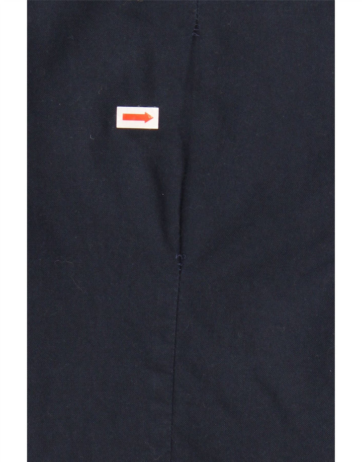 REISS Chemise Slim Fit Petit Bleu Marine Coton Homme