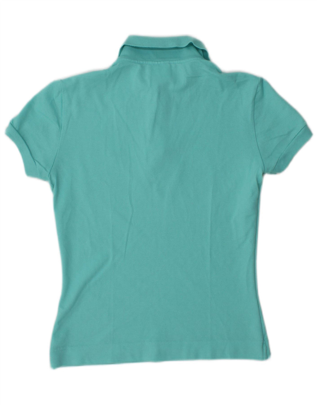 Lacoste Polo Femme Taille 40 Coton Turquoise Moyen