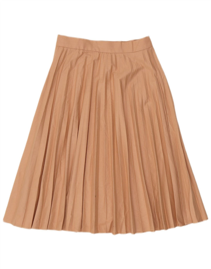 Jupe Plissée Femme Zara XS W24 Beige