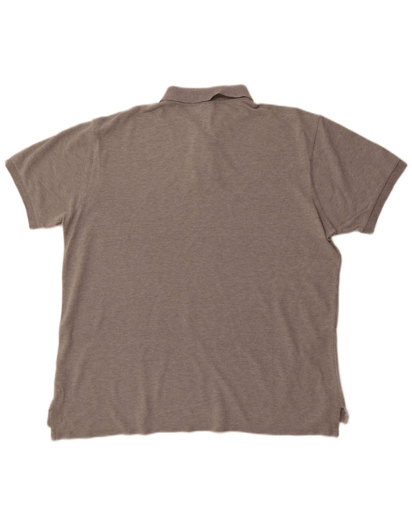 POLO RALPH LAUREN Polo Coupe Slim Homme 2XL Gris Coton