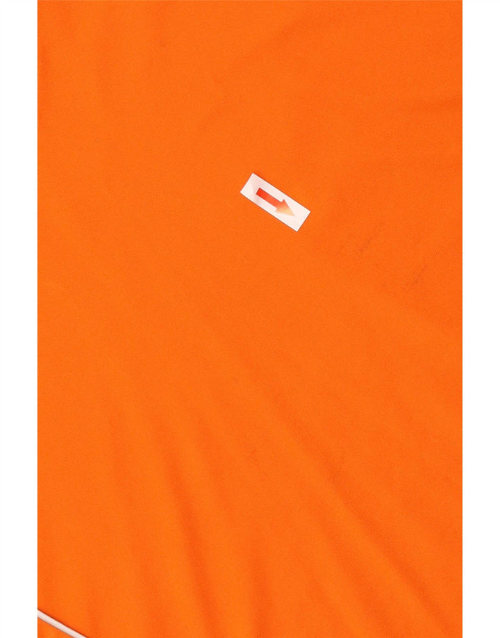 Adidas Hommes Climalite T-Shirt Haut Large Orange Polyester