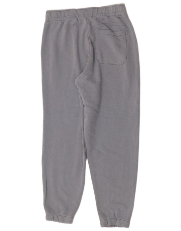Zara Womens Tracksuit Trousers Joggers UK 12 Medium Blue Cotton