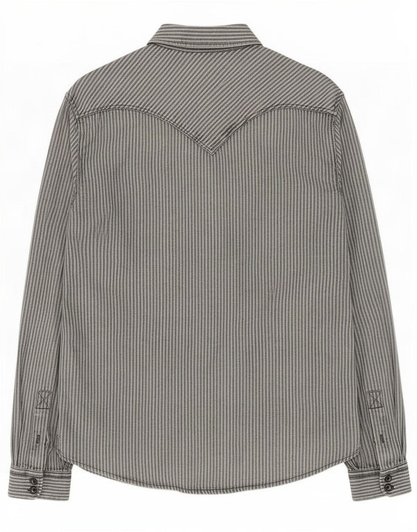 Levi's Chemise Homme Large Gris Rayure Coton