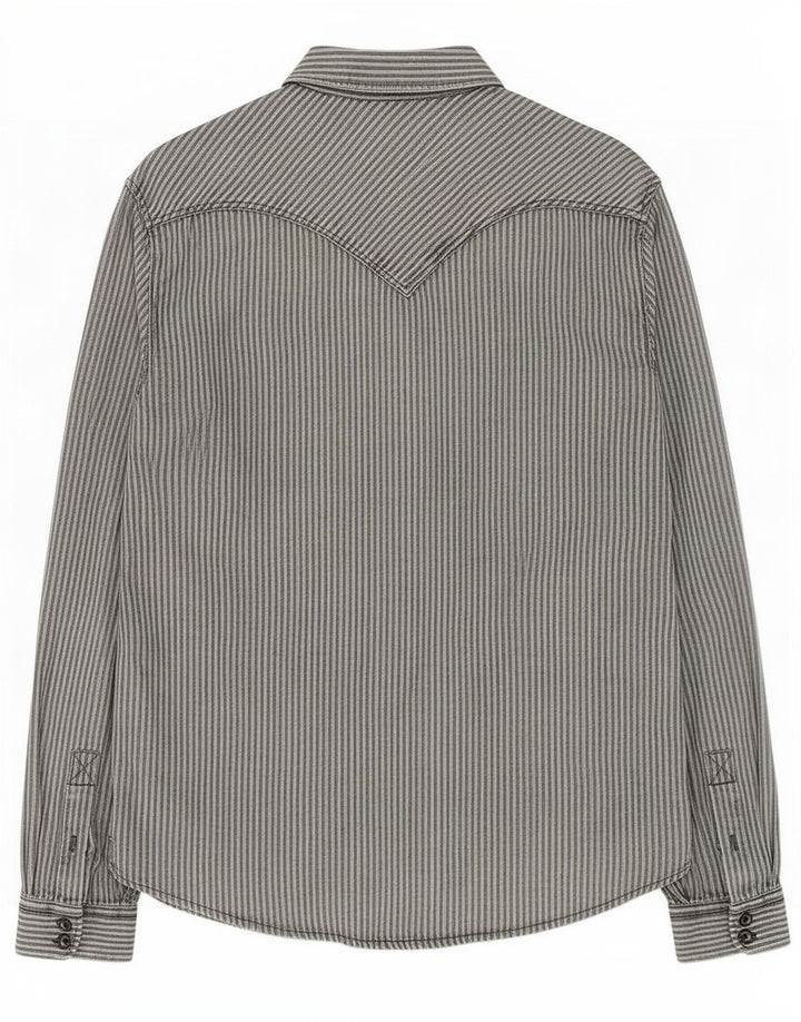 Levi's Chemise Homme Large Gris Rayure Coton